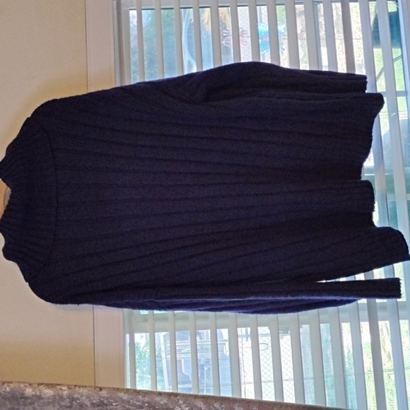 a.n.a. Woman's Blue Sapphire Scoop Neck Sweater, Size: M-L, NWT - Picture 4 of 8